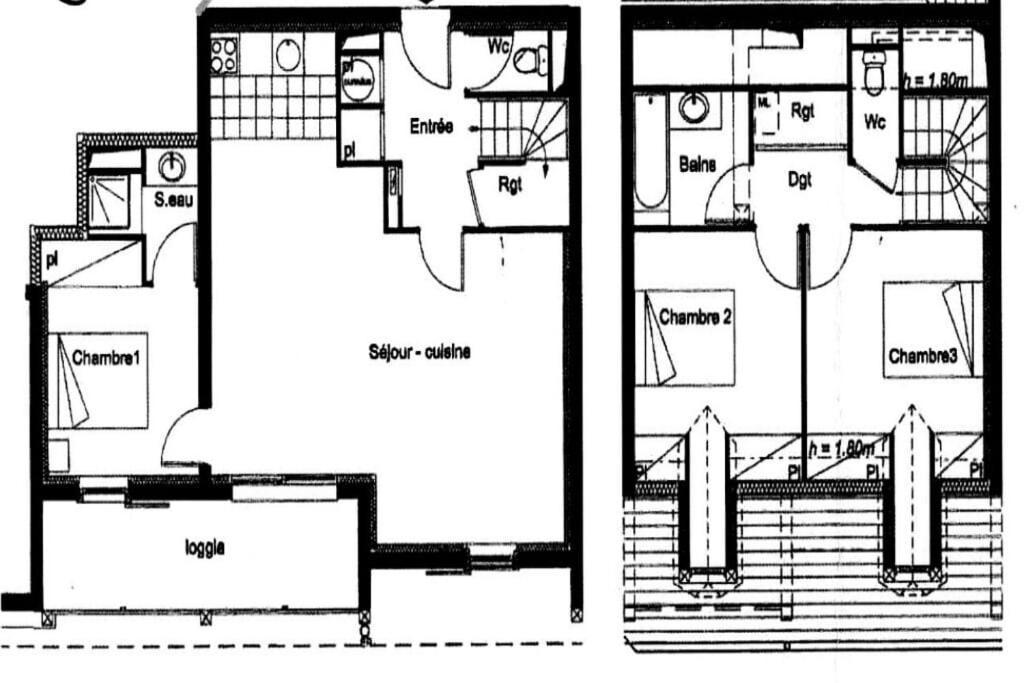 Duplex 10 Personnes Saint-Lary-Soulan Exterior foto